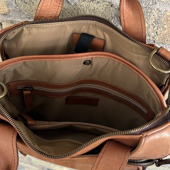 Allen Edmonds Leather Backpack - Picture 4 of 7